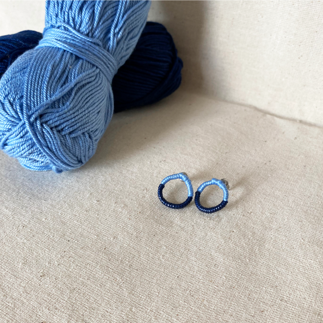 Circle earrings