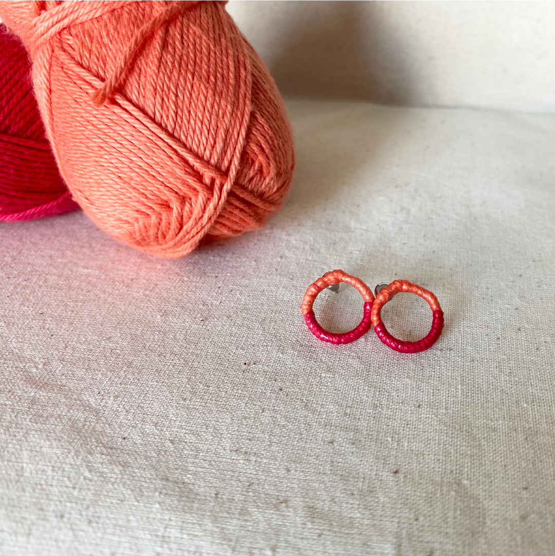Circle earrings