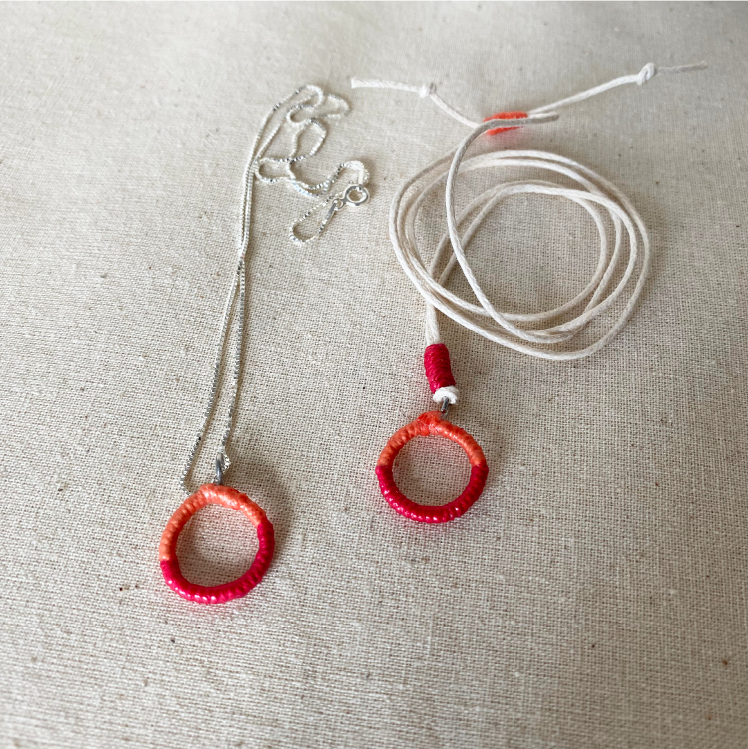Circle necklace